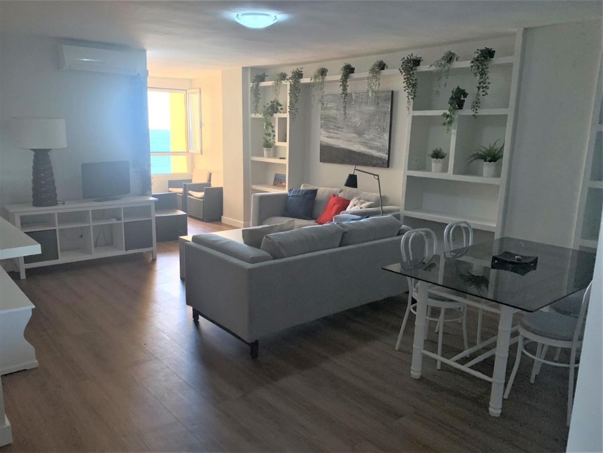 加的斯Piso Amplio Frente Al Mar En Pleno Paseo Maritimo.公寓 外观 照片
